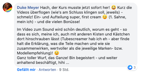 Blues Solo Schnellstart Meinung Duke Meyer